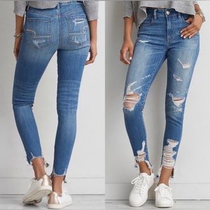 American Eagle Super Stretch Hi-Rise Jegging AEO Demi X